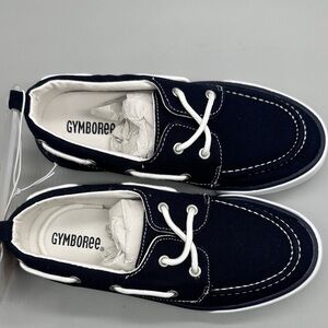 Gymboree Navy Blue Canvas Boat Shoes - Baby/Toddler
